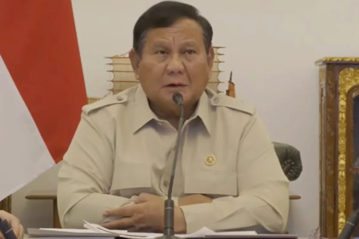 Prabowo Minta Hentikan Pembakaran Lahan