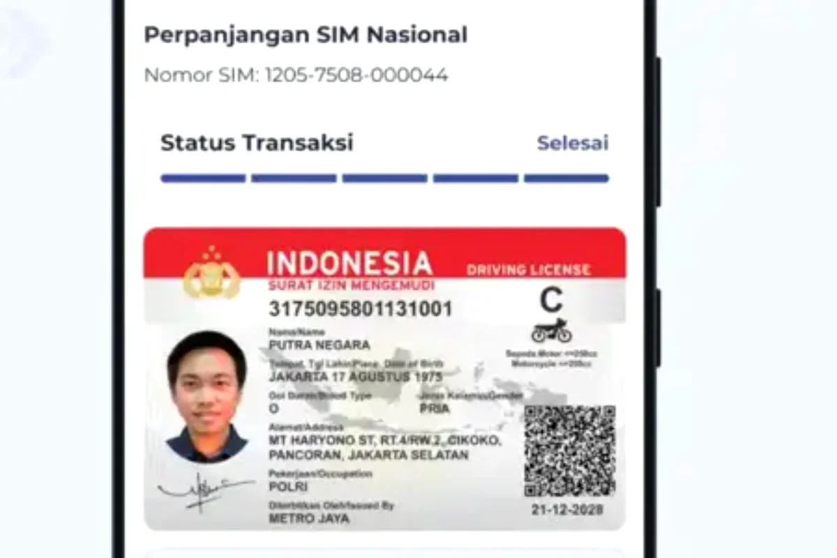 Perpanjang SIM Kini Bisa Cetak Mandiri lewat Kios SIM, Begini Caranya